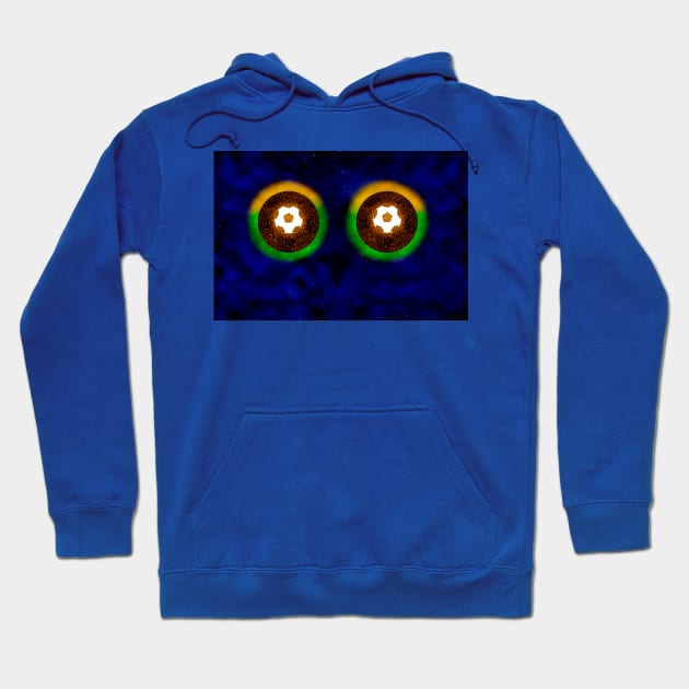 Abstract owl - as a football fan symbol Hoodie by MariaBg